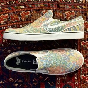 Nike SB Stefan Janoski Watercolor Slip-on Sneakers